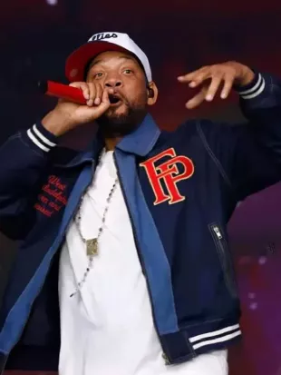 Will Smith Based on a True Story Tour Blue Jacket