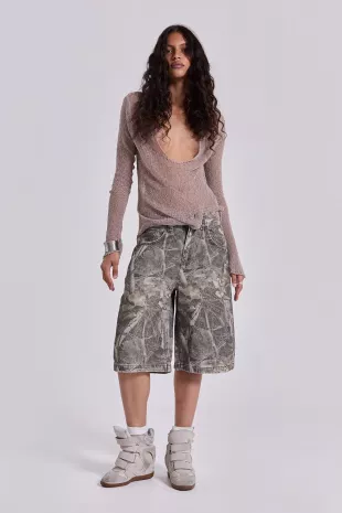 Woodland Camo Colossus Jorts
