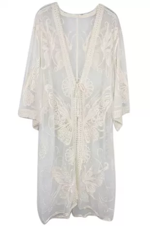 Butterfly Lace Kimono-YLK310091