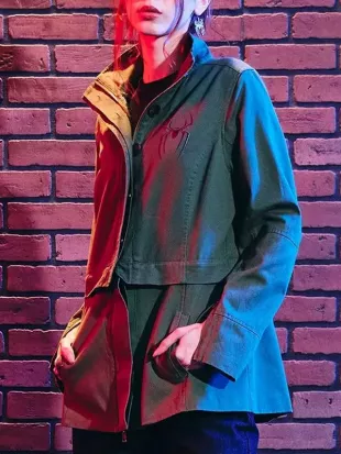 Spider-Man: Brand New Day Cotton Zip Off Utility Jacket
