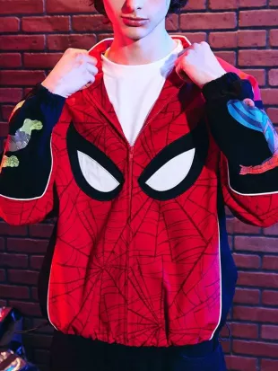 Spider-Man: Brand New Day Red & Black Racing Jacket
