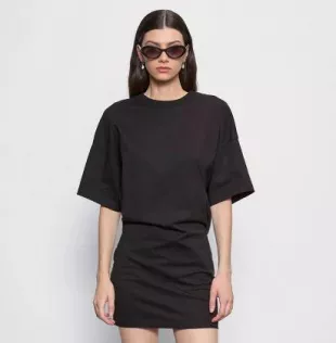 Supima Curve Mini Dress