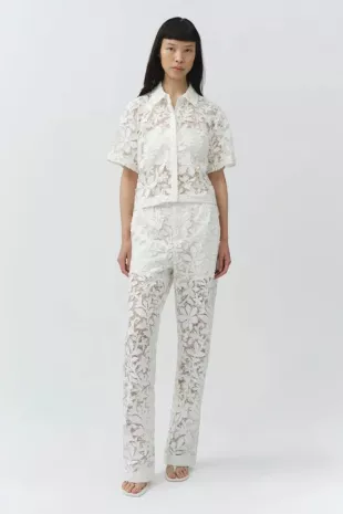 Annaelle Cotton Lace Top