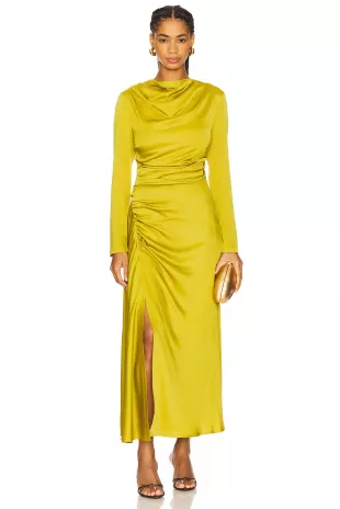 Odessa Dress in Pear