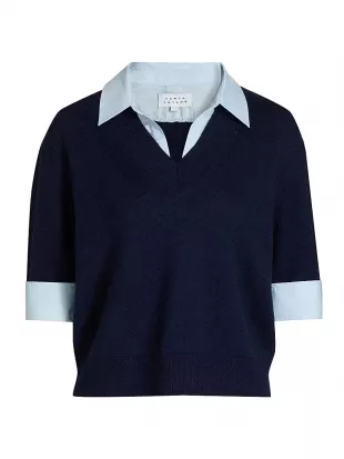 Esme Sweater Combo Top
