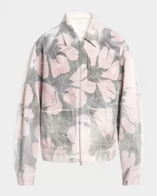 Veper Floral-Print Denim Jacket