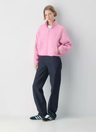 Polartec® Thermal Pro™ Mockneck Hi-Hip Zip-Up