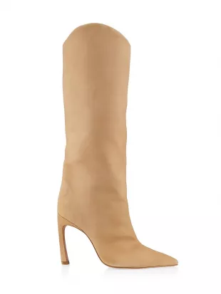 Maryana Nubuck Knee-High Boots