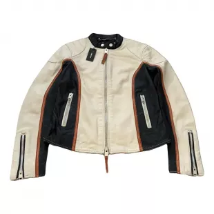 Leather Zip Jacket