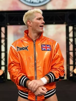 Zack Sabre Jr. AEW 2026 Orange Jacket