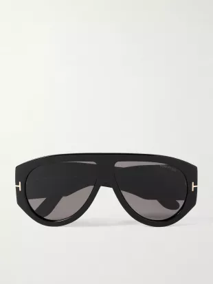 Bronson Aviator Style Acetate Sunglasses