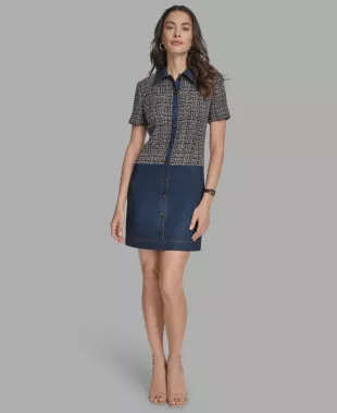 Denim Mini Dress