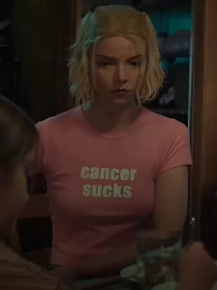 Lucky S01 Anya Taylor-Joy Pink Top