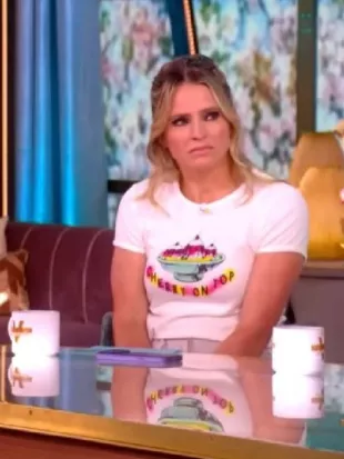 The View 2026 Sara Haines Cherry On Top Tee