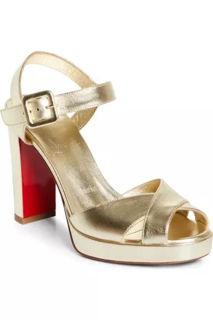 Christian Louboutin in Platine Lin Platine