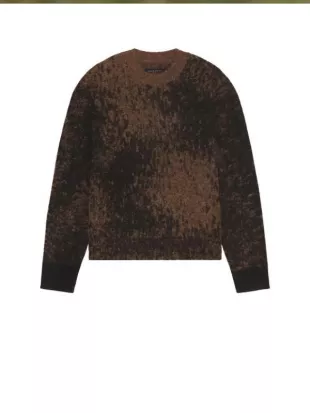 The Chi S08 Luke James Black & Brown Sweater