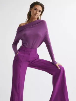 Fluid Flare Trousers