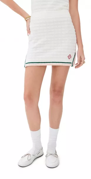 Boucle Cotton Skirt