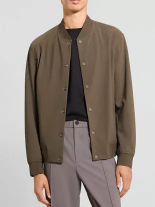 Murphy Bomber Jacket in Precision Ponte