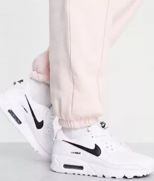 Air Max 90 Sneakers in white and black