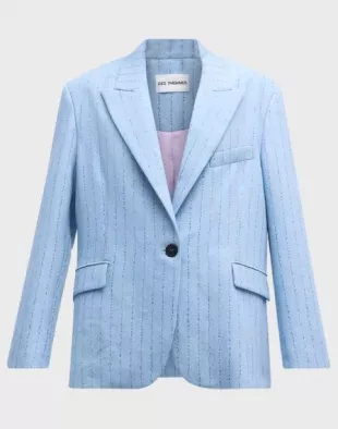 Oversized Stripe Blazer