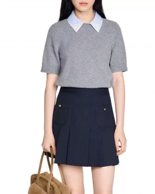 Theo Layered Look Sweater