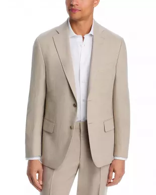 Délavé Linen Slim Fit Suit Jacket
