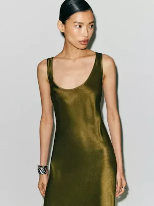 Petites Pamela Silk Dress