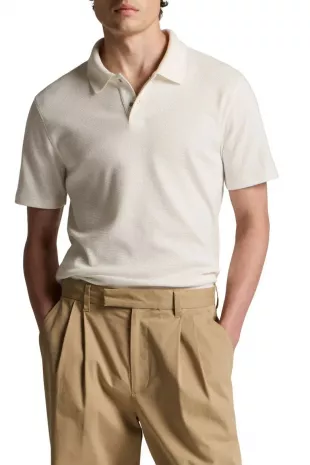 Mesh Knit Polo