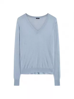 Cashmere V-Neck Sweater