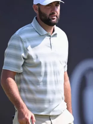 Scottie Scheffler The 154th Open Championship Stripe Shirt