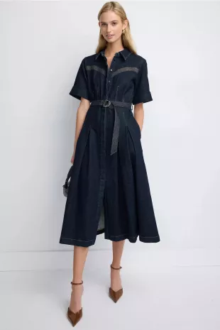 Denim Shirt Dress