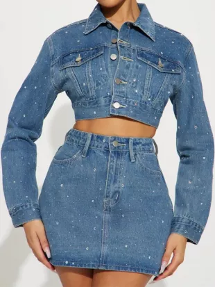 Heart And Hustle Houston S02 Roe Blue Denim Jacket