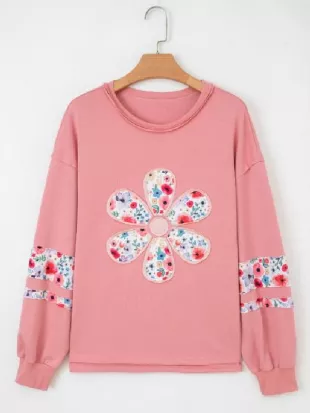 Baylen Out Loud S03 Baylen Dupree Floral Sweatshirt