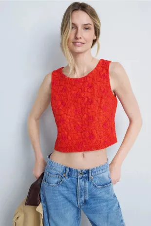 Embroidered Top