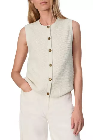 Jax Sleeveless Cardigan
