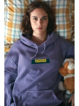 The Map of Longing 2026 Alícia Falcó Purple Hoodie