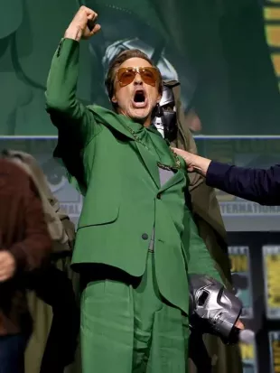 Avengers Doomsday 2026 Doctor Doom Green Blazer