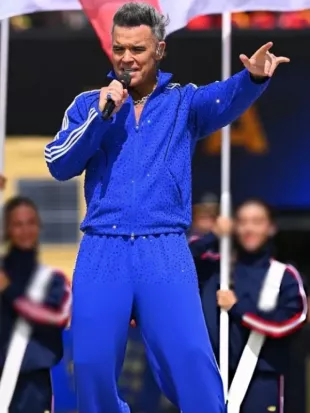 World Cup 2026 Robbie Williams Final Halftime Show Tracksuit