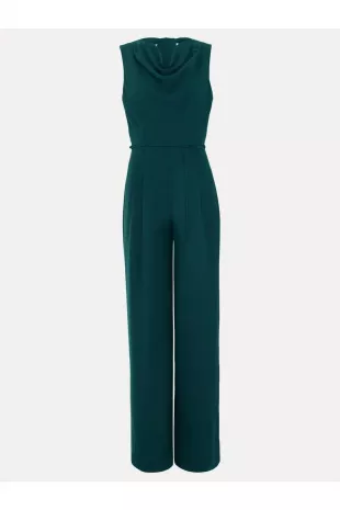 Monique Cowl Neck Wide Leg Jumpsuit