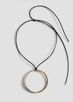 Hoop Pendant Necklace
