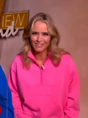 The View 2026 Alyssa Farah Griffin Pink Hoodie