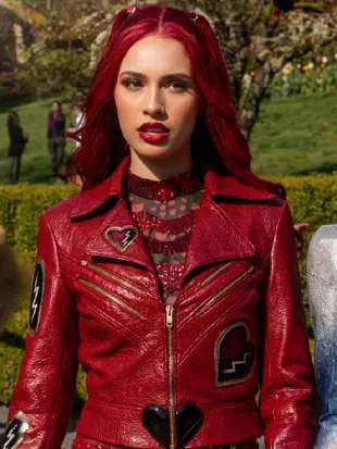 Descendants Wicked Wonderland Kylie Cantrall Heart Printed Jacket