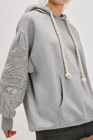 Encrusted Sweatshirt