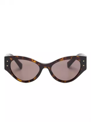 Eyewear Oval-Frame Sunglasses