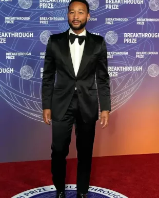 John Legend 12th Breakthrough Prize Ceremony Suit