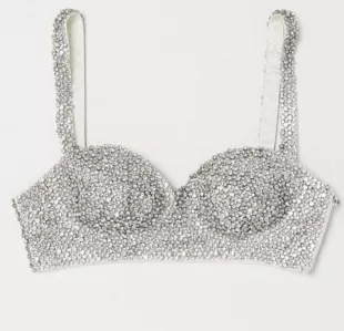 Rhinestone Covered Bustier