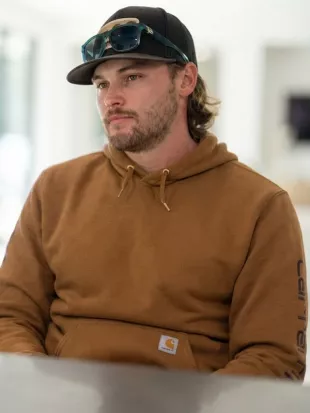 Jesse McBee The McBee Dynasty S03 Brown Hooded Sweatshirt