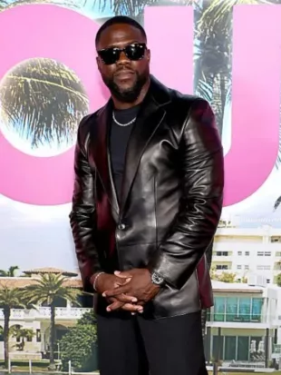 Kevin Hart Netflix 72 Hours NY Screening Black Blazer