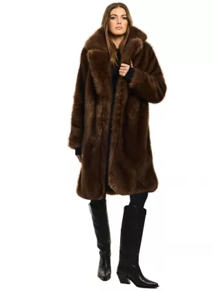 Faux Fur Coat